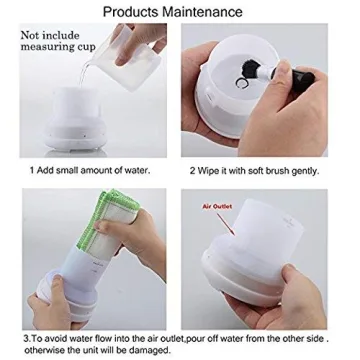 URPOWER 2nd Gen Essential Oil Diffuser Adjustable Mist Auto Shut-Off