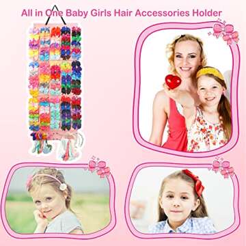 Vimiv Hair Bows Holder Organizer with Large Capacity