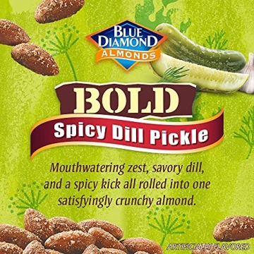 Blue Diamond Almonds Spicy Dill Pickle 16oz Bag