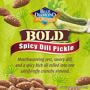 Blue Diamond Almonds Spicy Dill Pickle 16oz Bag
