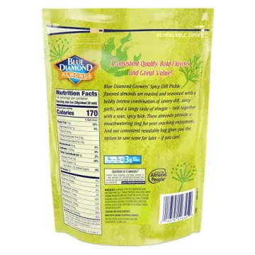 Blue Diamond Almonds Spicy Dill Pickle 16oz Bag