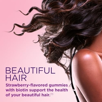 Hair, Skin & Nails Gummies with Biotin - 80 Count