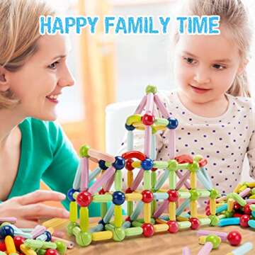 GEPER Magnetic Building Blocks - Educational Toys for Kids