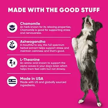 GoodGood Calming Dog Supplements for Stress Relief
