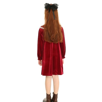 Mud Kingdom Toddler Girls Velvet Dress for Special Events