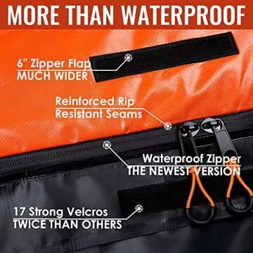 Durable 100% Waterproof Rooftop Cargo Carrier Bag