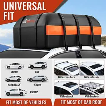 Durable 100% Waterproof Rooftop Cargo Carrier Bag