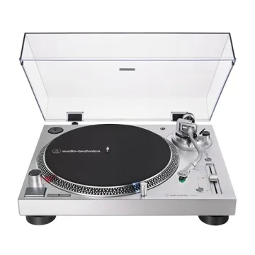 Audio-Technica AT-LP120XUSB-SV Direct-Drive Turntable (Analog & USB), Fully Manual, Hi-Fi, 3 Speed, ...