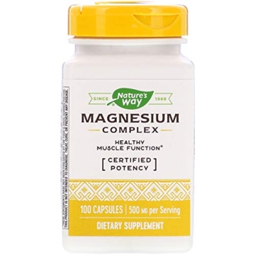 Nature's Way Magnesium Complex – Essential Muscle Support in Eco-Friendly Packaging