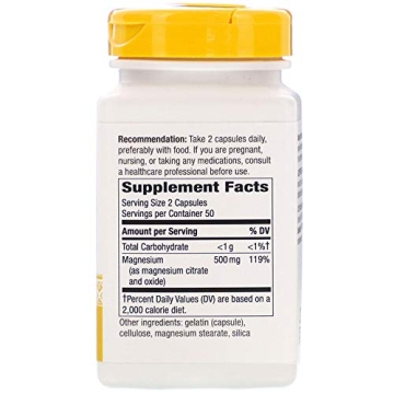 Nature's Way Magnesium Complex - Support Muscle Health Naturally