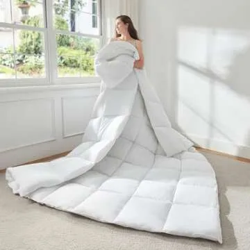 Extra Large Soft Super King Comforter for All Seasons