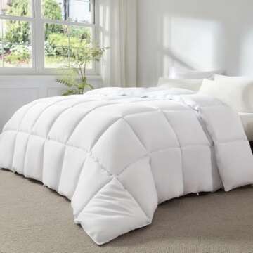 Extra Large Soft Super King Comforter for All Seasons