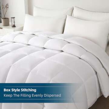 Extra Large Soft Super King Comforter for All Seasons