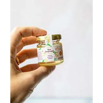 Bee Seasonal Organic & Raw Honey Gift Box - 8 Pack - 14oz.