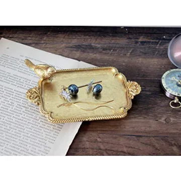 Elegant Funly mee Antique Trinket Dish for Jewelry