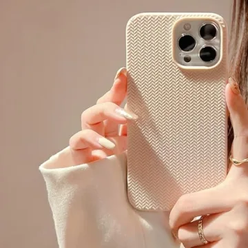 Cute Woven iPhone 12 Case - Durable & Stylish Protection