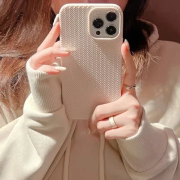 Cute Woven iPhone 12 Case - Durable & Stylish Protection