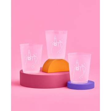 xo, Fetti Bachelorette Party Ring Finger Reusable Cups
