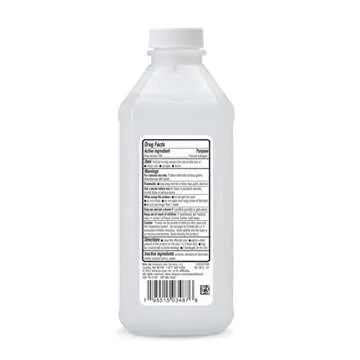 Amazon Basics 70% Ethyl Rubbing Alcohol First Aid Solution