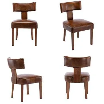 HNY Century Modern Dining Chairs Set of 4 for Comfort