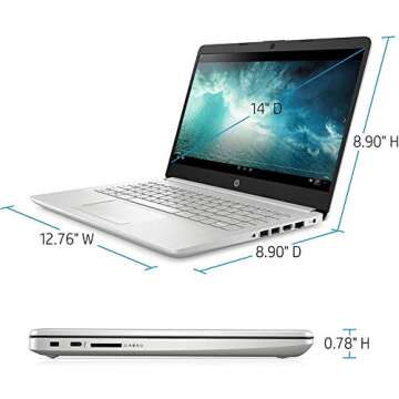 HP 14" FHD Laptop for Business and Student 2022 - Performance