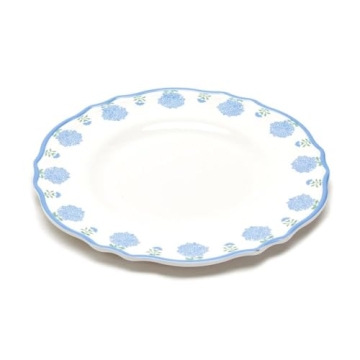 Two's Company Hydrangea Dinner Plates for Elegant Dining