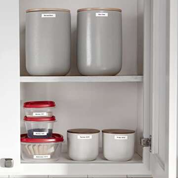 DYMO - DYM16952 Authentic LetraTag Labeling Tape for LetraTag Label Makers, Black Print on Clear pastic Tape, 1/2'' W x 13' L, 1 roll (16952)