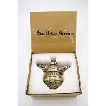 Charming Solid Brass Bumblebee Door Knocker for Your Home