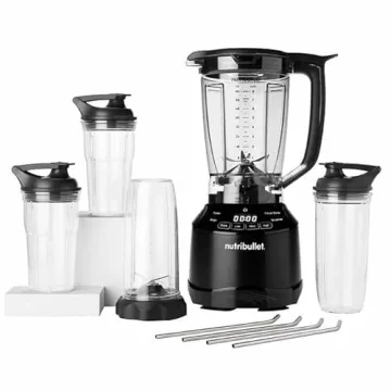 Nutribullet Digital Smart Touch 1500W Blender with Single-Serve Cups