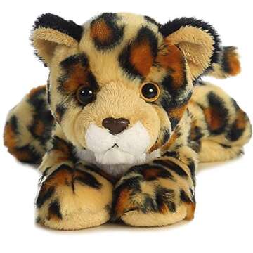 Aurora® Adorable Mini Flopsie™ Amazon Jaguar™ Stuffed Animal - Playful Ease - Timeless Companio...