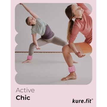 Kure.fit Adjustable Wrist & Ankle Weights for Women