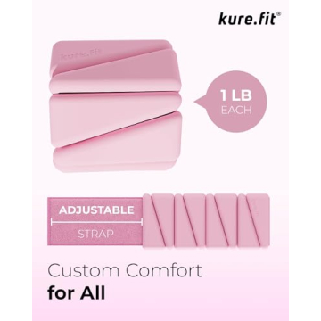 Kure.fit Adjustable Wrist & Ankle Weights for Women