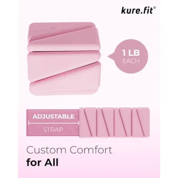 Kure.fit Adjustable Wrist & Ankle Weights for Women