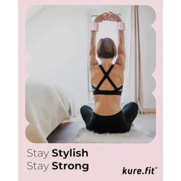 Kure.fit Adjustable Wrist & Ankle Weights for Women