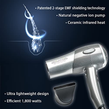SLB EMF Freedom Hair Dryer for Healthy Hair Care