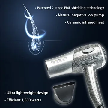 SLB EMF Freedom Hair Dryer for Healthy Hair Care