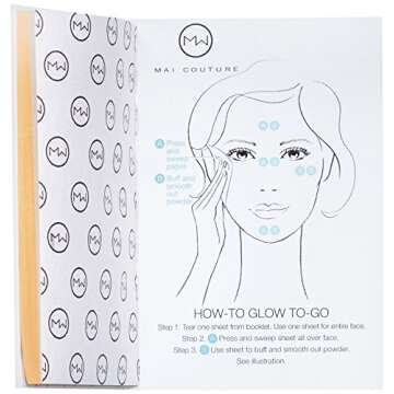 Mai Couture Foundation Powder Papier, Golden Glow