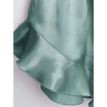 Shop SOLY HUX Silk Pajamas Set - Luxury Satin Sleepwear