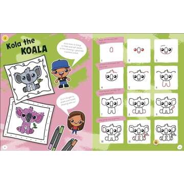 Draw with Art for Kids Hub Animals Paperback - Creative Fun for Kids