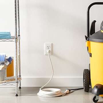 Amazon Basics 25 Ft Extension Cord - Indoor Power Solution