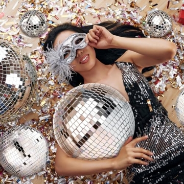 17 Pack Disco Ball Hanging Decorations for Every Celebration