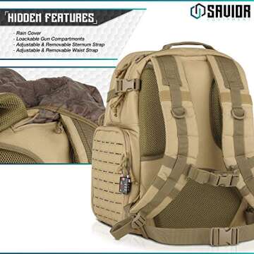 Savior Equipment Mobile Arsenal SEMA 27L Tactical Range Bag Backpack Pistol Case