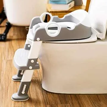 Wiifo Potty Training Seat with Step Stool for Kids