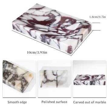Luxurious Marble Soap Dish for Home Decor and Gifts