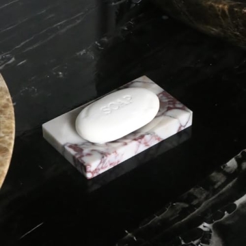 Luxurious Marble Soap Dish for Home Decor and Gifts