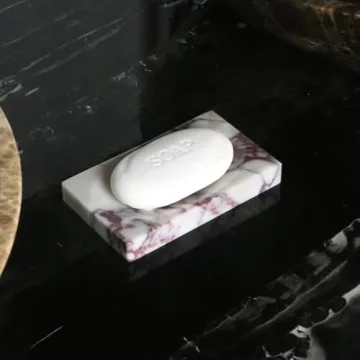 Luxurious Marble Soap Dish for Home Decor and Gifts