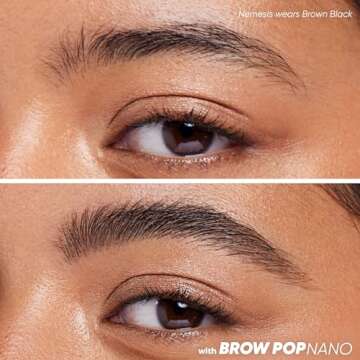 Kosas Brow Pop Nano - Ultra-Fine 1mm Brow Pencil Precision Tip - Natural-Looking Eyebrows with Fines...