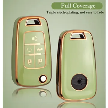 Chevy Key Fob Cover Premium TPU Protection with Keychain