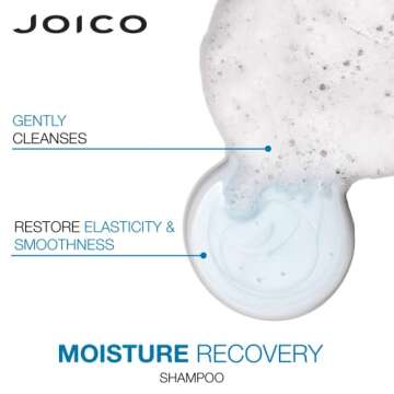 Joico Moisture Recovery Moisturizing Shampoo & Conditioner | For Thick, Coarse, Dry Hair | Restore Moisture, Smoothness, Strength, & Elasticity | Reduce Breakage | With Jojoba Oil & Shea Butter