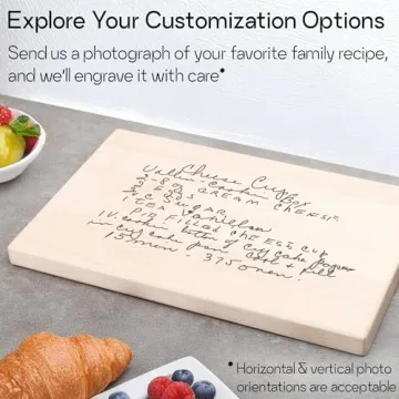 Custom Recipe Cutting Boards for Cherished Family Gifts